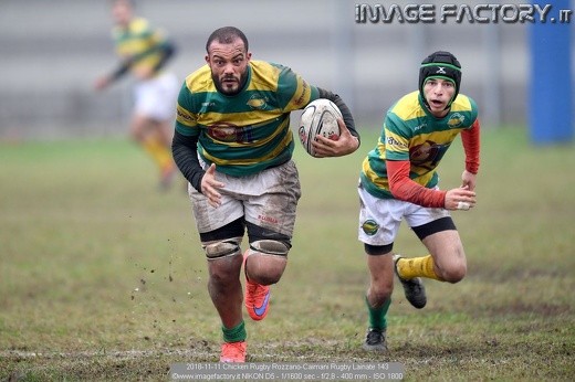 2018-11-11 Chicken Rugby Rozzano-Caimani Rugby Lainate 143